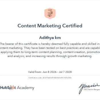 certifications